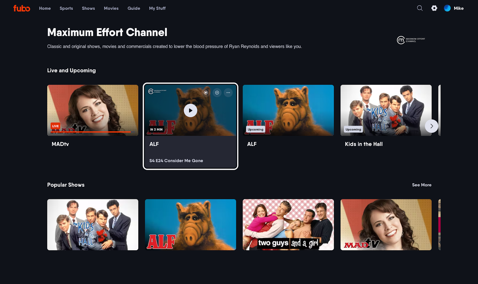 How do I use the Fubo channel guide? – Help Centre