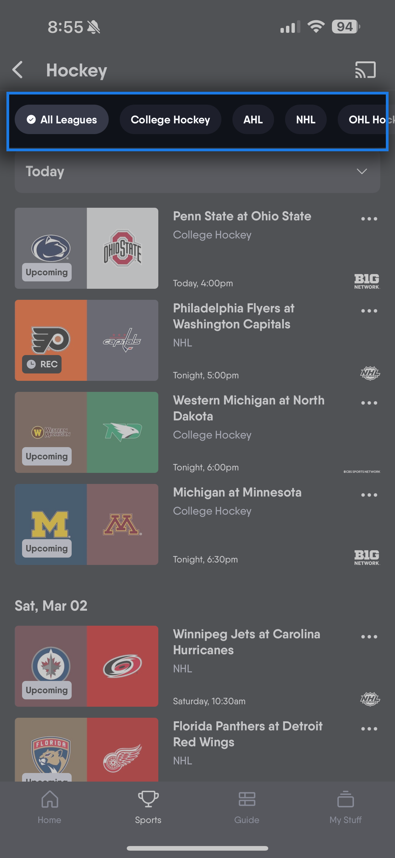 How do I find a game on Fubo? Help Center