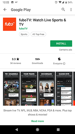 Fubo: Watch Live TV & Sports, Shows, Movies & News::Appstore for  Android