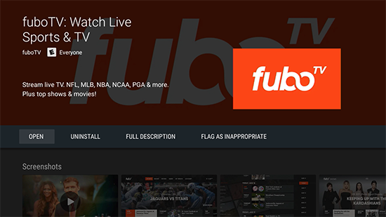 Fubo: Watch Live TV & Sports, Shows, Movies & News: