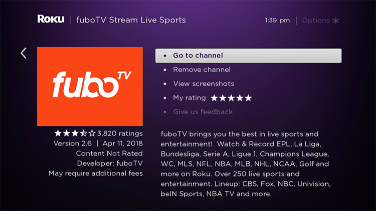 How to Watch Free Live Sports on Roku: NFL, MBA, & More