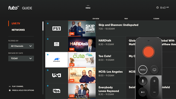 Fubotv Channel Guide