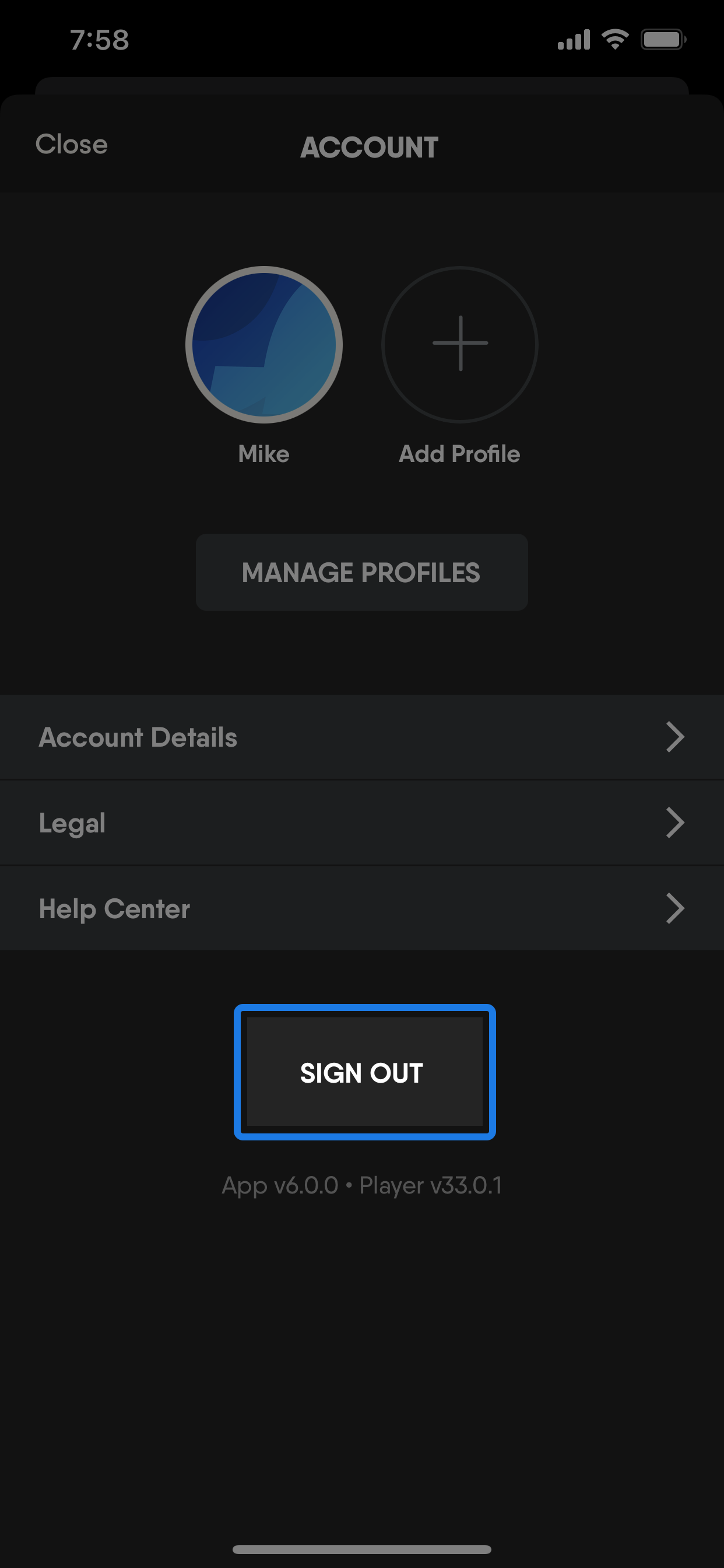 How do I sign out of the Fubo app? – Help Center