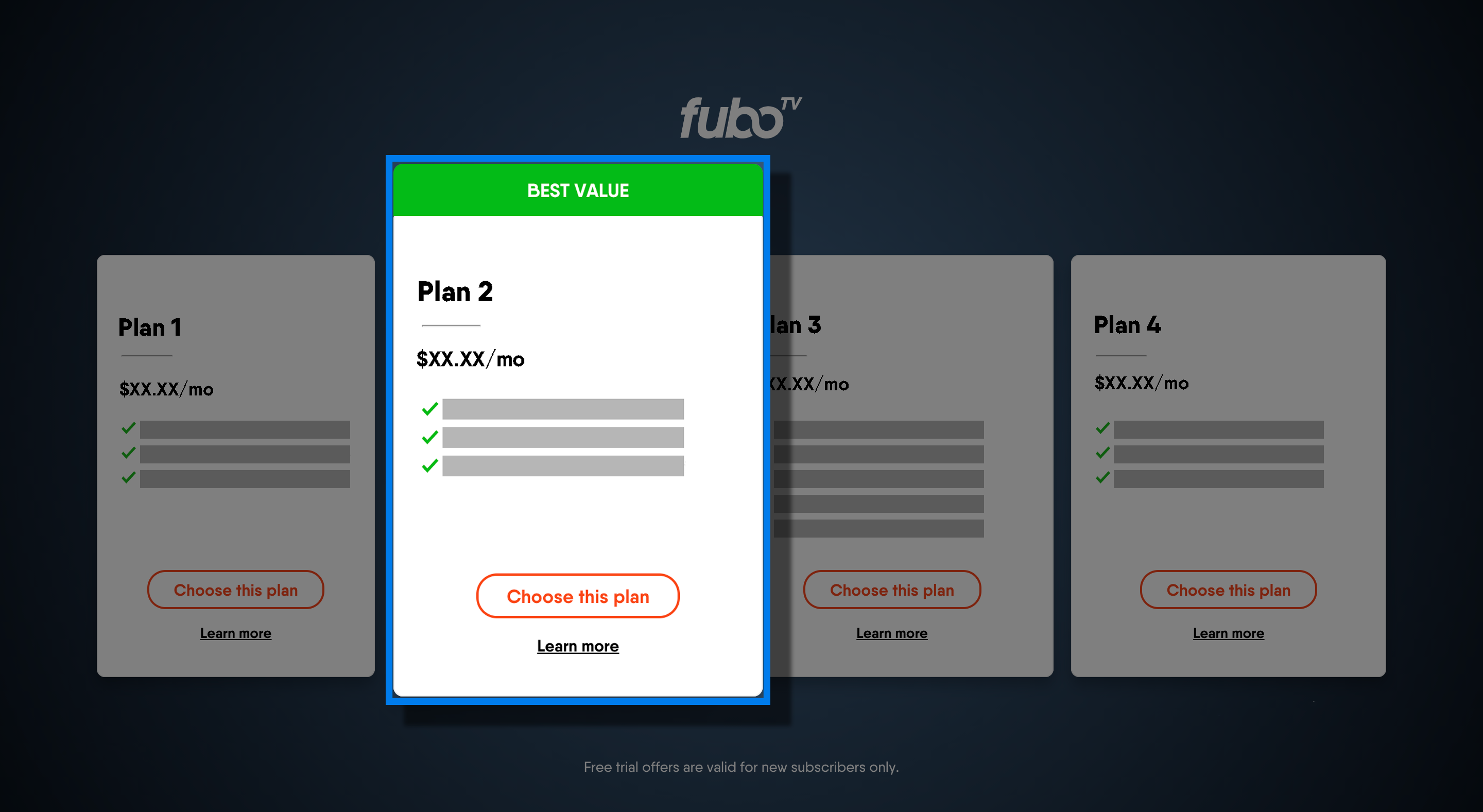 fubotv subscription plans